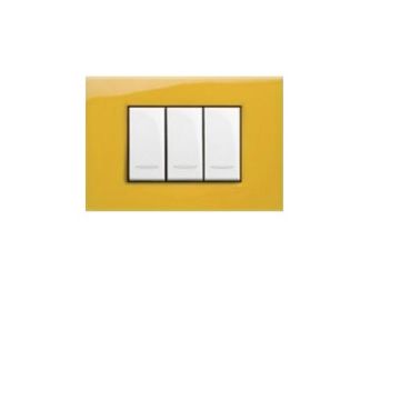 Vela placca quadra 3p giallo sole riflessi