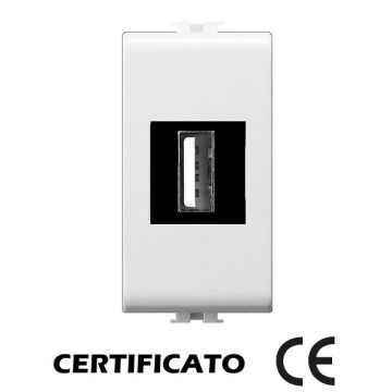 PRESA USB 5VDC  250V  2.1A COMPATIBILE MATIX 
