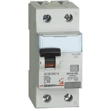 Interruttore magnetotermico differenziale 1P+N 20A 0,03A BTICINO GC8813AC20