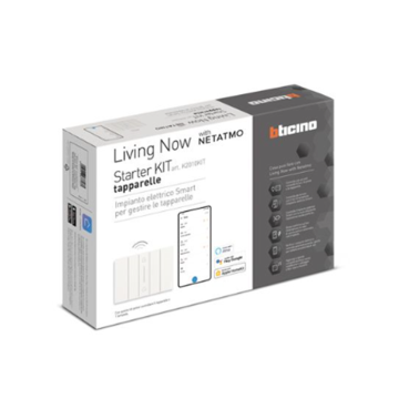 Starter Kit Gestione Luci e Tapparelle Living Now BTICINO K2010KIT 