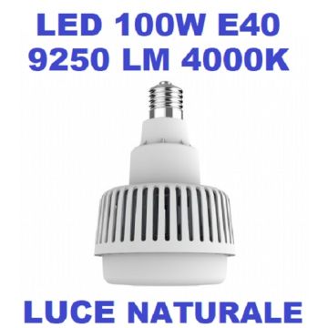 LAMPADA LED 100W E40 LUCE NEUTRA 4000K 