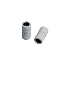 Raccordo tubo-tubo d.40 pvc grigio ip67