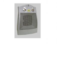 Termovent.ceramico 900-1500w c/selettore potenza+termostato*