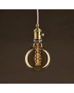 Lampada forma globo vintage gioco onda diametro 125mm AV125