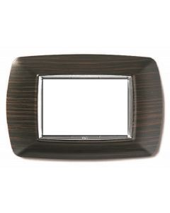 LIFE PLACCA 3 POSTI COLORE WENGE' ECL 2983WG
