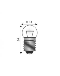 Lamp.miniatura 3w 12v e10 11x24